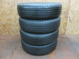 ★深溝タイヤ ブリヂストン ECOPIA NH100 185/70R14 4本セット[アクア ヤリス ヴィッツ シエンタ ノート フリード フィット デミオ]