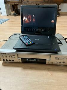東芝 S-VHSビデオデッキ HV-SX300 動作品 リモコン付 動作品