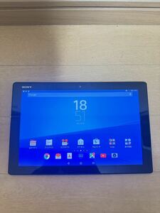 1円から　SONY Xperia Tablet SOT31 ブラック リセット済み　現状渡し