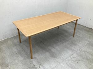 【展示品 超美品】MARUNI COLLECTION マルニ コレクション 無垢 LIGHT WOOD ライト ウッド　ダイニングテーブル　直接引取り可　pa395