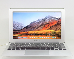 Apple MacBook Air (11-inch, Mid 2011) MC969J/A CTOモデル/Core i7/4GBメモリ/SSD128GB/バッテリー無/macOS High Sierra #0420