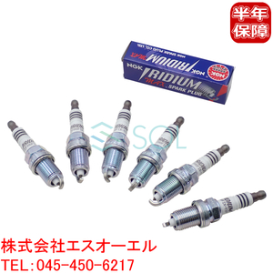 送料185円 ホンダ ドマーニ(MA4) トルネオ(CF4 CL1) NGK製 イリジウムMAX スパークプラグ 6本セット ZFR6FIX-11P