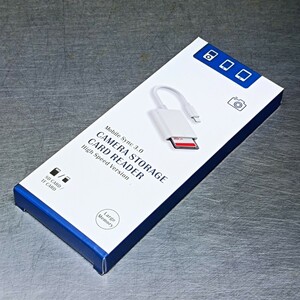 SDカードリーダー iPhone iPad用 SD カードリーダー 転送 y1101-1