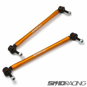 アクセラ BL/BK系全車 調整式 スタビライザーリンク M10 305mm - 345mm 汎用 スタビリンク アルミ スキッドレーシング SKID RACING :01 A3