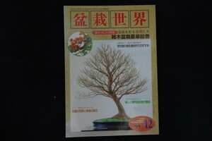 ra03/盆栽世界 1995年12月号 第307号 日本を彩る主役たち 雑木盆栽豪華絵巻 新企画出版局