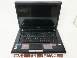 【1円】東芝 Dynabook TX/66JBL 16型ノートPC Core2Duo P8600? 構成不明 本体のみ 未検品ジャンク DC07-909jy/G4