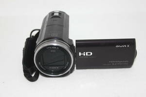 ソニー SONY ビデオカメラ Handycam CX535 内蔵メモリ32GB ボルドーブラウン HDR-CX535/T #0093-643