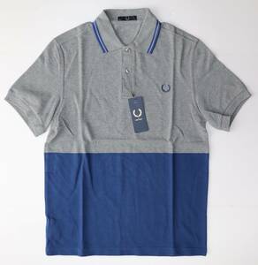 新品 本物 FRED PERRY フレッドペリー LAUREL WREATH COLLECTION ポロシャツ 38 M4108 1218 nb