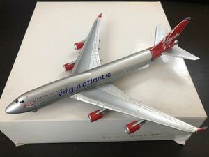 Dragon Wings 1/400 B747-400 Virgin Atlantic 白箱サンプル品 G-VFAB