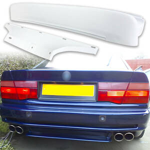 純正色塗装 BMW用 8シリーズ E31 Mスポーツバンパー用 リア ディフューザー FRP製 2pcs 1990-1999 RF-50657