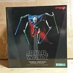 コトブキヤ スター・ウォーズ ARTFX+ グリーヴァス将軍 1/10スケール PVC塗装済み簡易組立てキット■GENERAL GRIEVOUS STARWARS シスの復讐