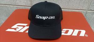 ★新品 Snap-on スナップオン キャップ 帽子 FREEサイズ ブラック/シルバー★