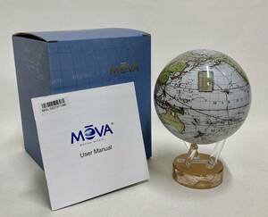 未使用品◆MOVA【ムーバ】地球儀 ムーバグローブ カッシーニホワイト MGT-45WCT 回る地球儀