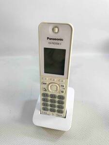 S5166○Panasonic パナソニック 電話 コードレス子機 KX-FKD506 子機用充電台 PNLC1058 子機のみ 初期化済 240507