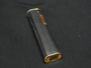 1円 ■美品■ dunhill ダンヒル 高級ガスライター ローラーガスライター 喫煙グッズ 喫煙具 シルバー系×ゴールド系 AW4893