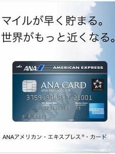 【正規紹介】ANAアメリカンエキスプレスカード 特典 35,000マイル アメックス AMEX 審査緩 ブラック 低収入 主婦 歓迎