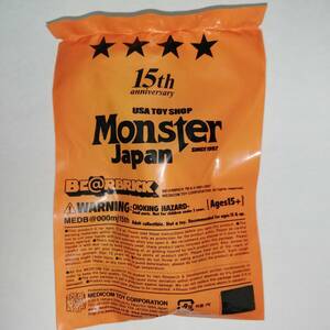☆ベアブリック 15th Anniversary Monster Japan 1種 ☆未開封品 ☆BE@RBRICK　メディコムトイ