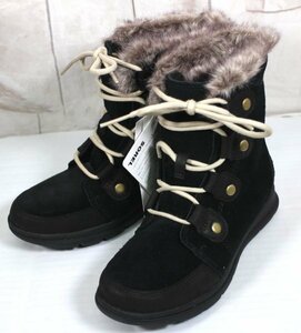 15 02138 ☆ [ソレル] SOREL EXPLORER JOAN 22.5cm Black,Dark Stone【USED品】