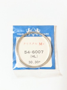 346 M- 54-6007(HL)　30.30　シチズン　風防　CITIZEN　未使用　クリスタルガラス