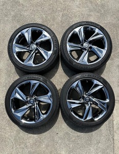 220系　クラウン　アスリート　RS　純正　18インチ　アルミホイール　極上美品　バリ溝　2023年製　4本セット　18X8JJ　+45　PCD114.3