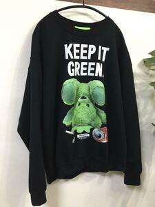 【　MILKBOY 】GREEN BEAR SWEATS