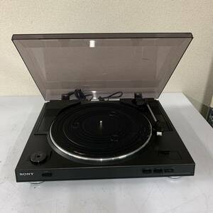 【Ja-3】 Sony PS-LX300USB レコードプレーヤー 動作確認済 キズあり 汚れあり ソニー 中古品 1234-28