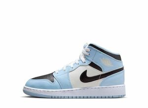 Nike GS Air Jordan 1 Mid "Ice Blue" 25cm 555112-401