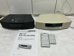 ボーズ　BOSE CDプレイヤー2台まとめ AWRC/0G ウェーブラジオCDプレイヤー AWRCCC ウェーブミュージックシステム ジャンク品　現状販売