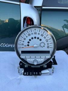 BMW MINI Cooper Clubman R55 08年 ML16 スピードメーター オーディオパネル ミニクーパー クラブマン 中古 9 189 504-2 CD