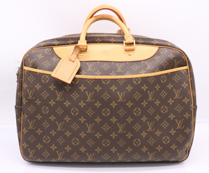 【ト滝】★美品★ LOUIS VUITTON ルイヴィトン ボストンバッグ アリゼ24H M41399 モノグラム トラベル レザー ブラウン DS755DEM14