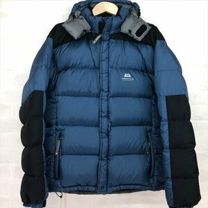 MOUNTAIN EQUIPMENT マウンテンイクィップメント 軽量 ボリューム ダウンジャケット SIZE: S ブルー/ブラック MH632023121404