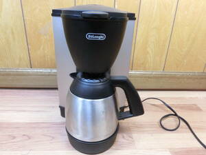 ● DeLonghi 保温ポット付コーヒーメーカー CM-336N 1～5杯 再利用可フィルタータイプ ●