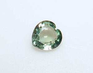 ハート！　グリーンサファイア　0.40ct ルース（LA-6110）