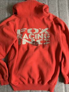 90s fox image パーカー ビンテージ スウェット BMX モトクロス vintage