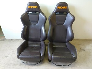 ★RECARO レカロシート SP-DC セミバケ 運転席 助手席セット 電動 革張り　引取大歓迎　中古品です★