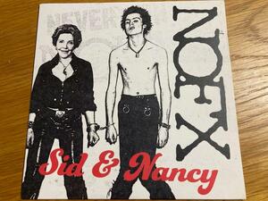 NOFX - SID & NANCY 限定7インチ パンク　メロコア punk hardcore greenday offspring hi-standard 