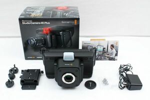 【極上品】Blackmagic ブラックマジック Design CINSTUDMFT/G24PDD Blackmagic Studio Camera 4K Plus #1008