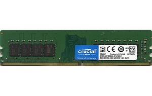【中古】【ゆうパケット対応】crucial CT8G4DFD824A DDR4 PC4-19200 8GB [管理:1050011750]