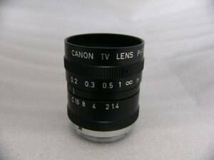 ★極上★ Canon Cマウント レンズ PHF6mm 1:1.4