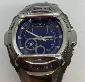 273-0674 CASIO カシオ G-SHOCK G-510 腕時計 ラバーベルト ネイビー 電池切れ 動作未確認