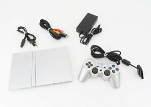 ○【SONY ソニー】PS2本体 SCPH-79000 サテンシルバー