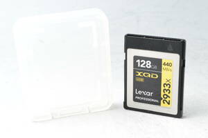 #a1563 【美品】 LEXAR レキサー Professional 2933x XQD2.0カード 128GB LXQD128GCRBJP2933 