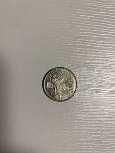 アメリカ コイン 25セント記念硬貨マサチューセッツ州2000年