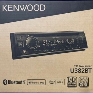 送料無料 KENWOODケンウッド U382BT CD Bluetooth USB iPod カーオーディオ 