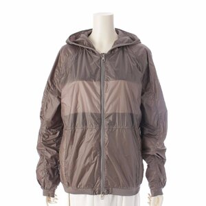 【モンクレール】Moncler 16年 BIDART ナイロン ジップアップ ブルゾン パーカー ジャケット 41061 グレー 2【中古】204811