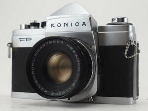 ★訳あり実用品★ コニカ KONICA FP ボディ HEXANON 52mm F1.8 ★シャッターOK! #TA3786