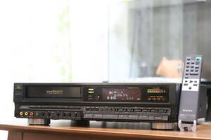 純正リモコン 整備品 SONY Hi-Band Betamax SL-HF91D ソニー ベータマックス ハイバンド ビデオデッキ ベータ β ビデオ　