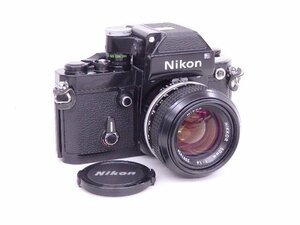 NIKON/ニコン フィルム一眼レフ F2 フォトミック ブラック 標準レンズ NIKKOR 50mm F1.4(非Ai)付 ◆ 6E45F-1