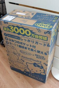 ○新品 未使用 未開封 GRACO(グレコ) ジュニアシート ジュニアプラスDX 67400 グレコ×ハローキティ限定モデル 体重15～36kgまで