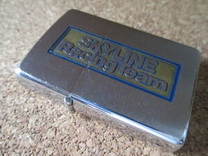 ZIPPO 『NISSAN SKYLINE Racing Team』1982年製造 日産スカイライン レーシングチーム 競技 ハコスカ オイルライター ジッポー 廃版激レア